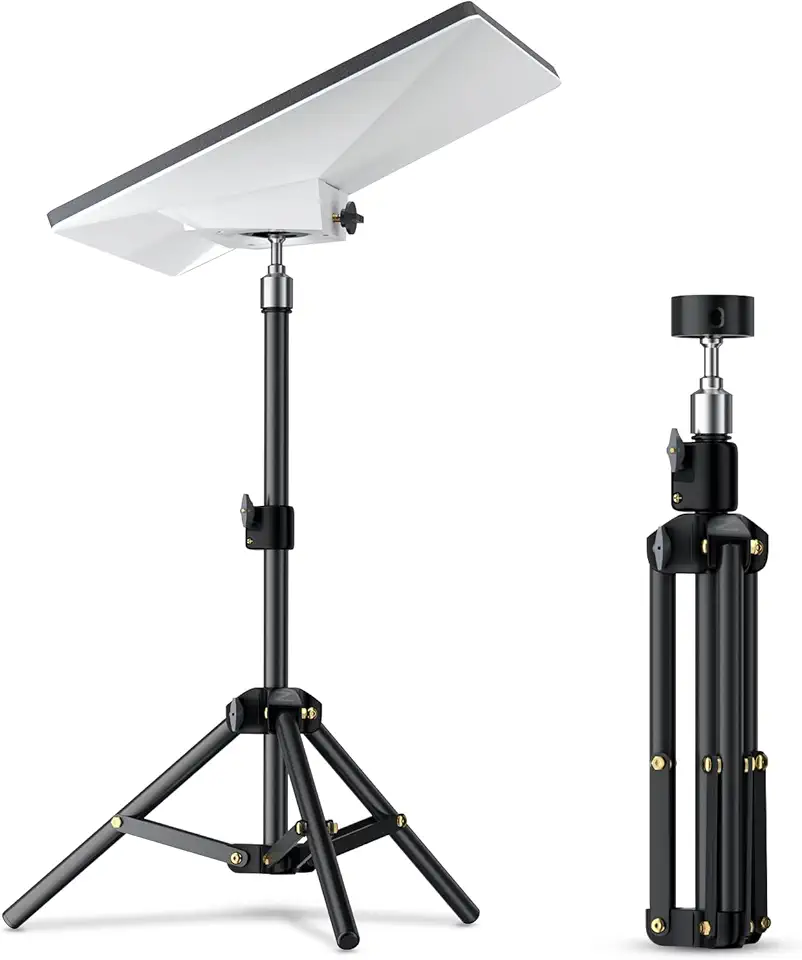 Mini tripé Starlink com adaptador (para versões novas e antigas de 2025), suporte de tripé ajustável para mini prato Starlink, kit de montagem de suporte portátil para mini acessórios Star Link para