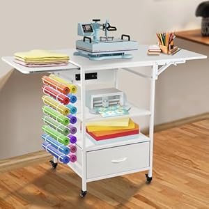 3 Tier Movable Heat Press Table, Fo...