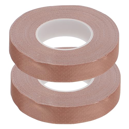 Alipis 2 Cintas Adhesivas Transpirables para Dedos Color Marrón Hechas de Material Sintético para Músicos Profesionales y Amantes del Guzheng