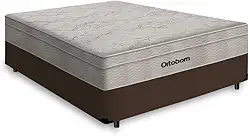 Cama Box Casal + Colchão De Molas Ensacadas - Ortobom - Airtech Springpocket 138x188x65cm