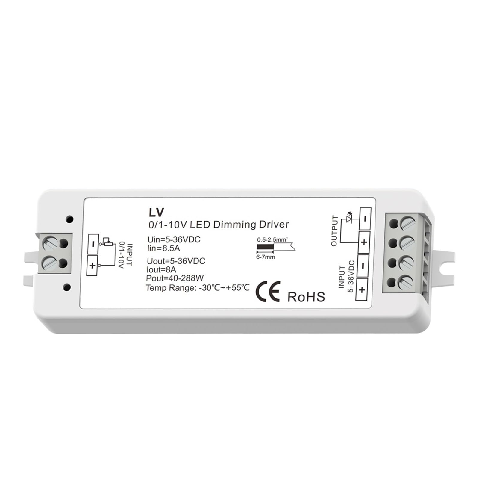 Gradateur LED CV 0-10V pour l'ambiance lumineuse du salon et de la chambre