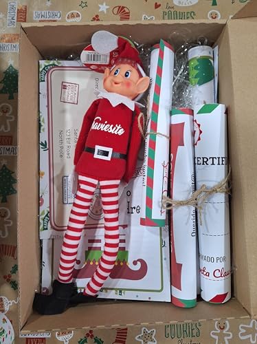 Genérico Caja con Elfo Original, Personalizado y Todos los