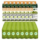 The Original Poop Bags® Dog Poop Bags Rolls – Orange Scented, 38% Plant-Based, USDA Certified, Heavy-Duty Poop Bags for Dogs, 960 Count