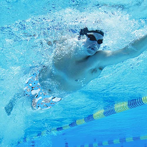 Jammers de natación Gaviotas SND para entrenamiento de larga distancia y carreras masculinas 5