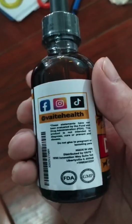 Image of VAITE Liquid Format with Mild Composition - Developed for Occasional Use When Needed - Neutral Blend Without Bold Additions - Compact Bottle with Light Texture - 2 oz