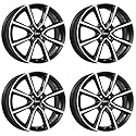4x Dezent Felgen TN dark 6.5Jx17 ET20 4x108 kompatibel mit Opel Corsa Crossland X Mokka