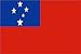Samoa (Western) Flag Polyester 3 ft. x 5 ft. Flags Unlimited