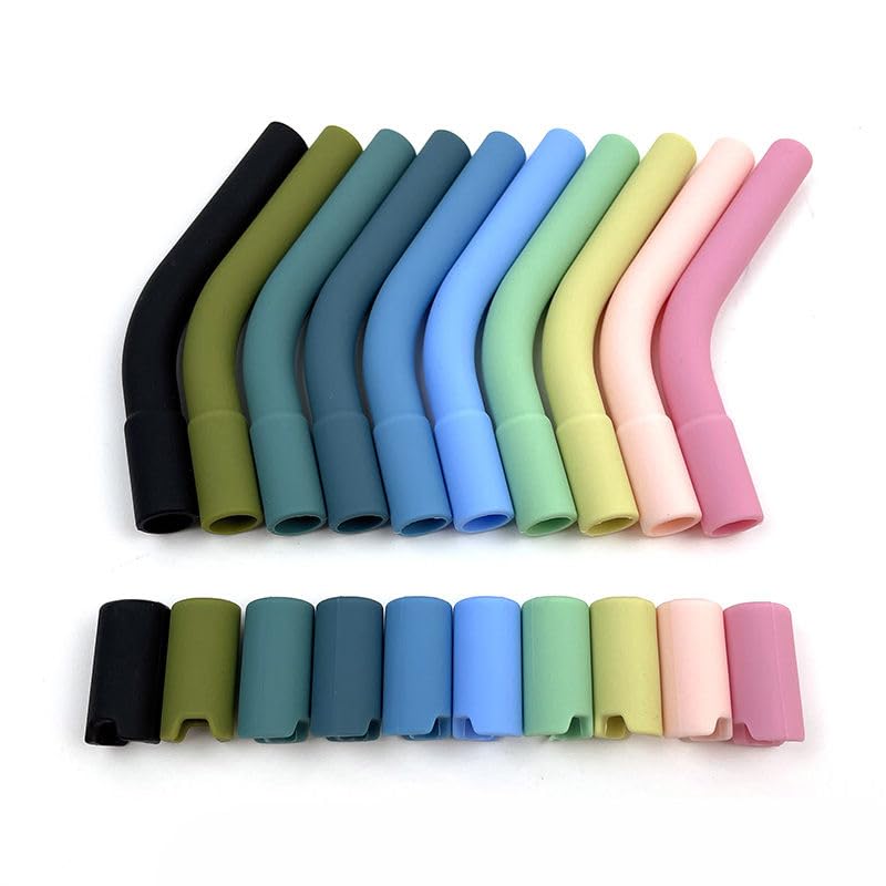 CasaLuxe Silicone Straw Tips & Bottom Covers Set – Spill-Proof, Dust-Free, Reusable Straw Caps for Tumblers, Water Bottles & Smoothies,4 pcs-image-10