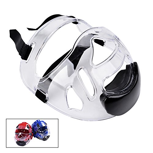 Clear Face Guard, Outgeek Face Shield Portable Detachable Taekwondo Protection For Sports (Small) #TOP1