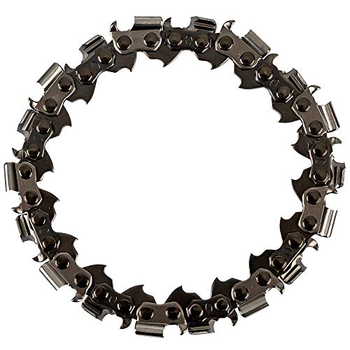 King Arthur's Tools Original & Patented Replacement Lancelot 18 Tooth Chain Circlet - Fits 35818, 37818 and 31418 - For Woodworking Angle Grinder - 30018