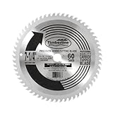 Timberline 175 – 60 C especialidad multiusos 7 – 1/4-inch diámetro por Sierra por 5/8-inch diámetro con diametermond la bestia ATB Grind Thin Kerf con punta de carburo hoja de sierra