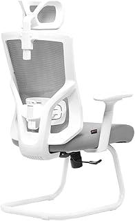 Silla de Juego Silla de computadora Pandrail Boss Silla Bow Pie ​​Design Diseño Lumbar Soporte Lumbar Juego de Home Densidad Espuma Gruesa Calidad Telas de Malla Ajustable Reposacabezas -41902C4B2V