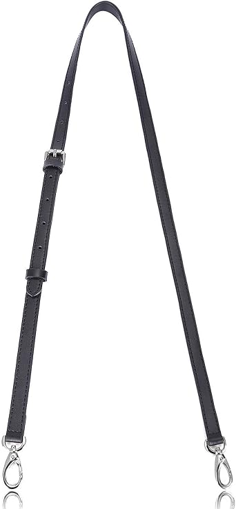 VanEnjoy Genuine Leather Adjustable Purse Strap Replacement for Cross Body Bag Handbag - 3/5 inch Wide,51 inches Long