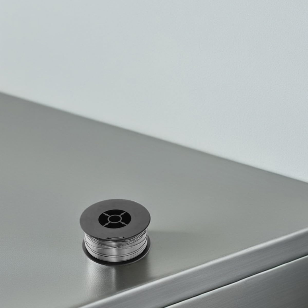 Alambre de Soldadura de Acero al Carbono 0,8mm Carrete de 1kg para Soldadura sin Gas Fácil de Usar en Diversos Proyectos