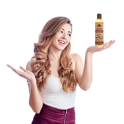 Miniatura 7 de OKAY Aceite de ricino jamaicano negro  Tratamiento para todo tipo de cabellotexturas  Repara hidrata crece un cabello saludable  Con aceite de argán