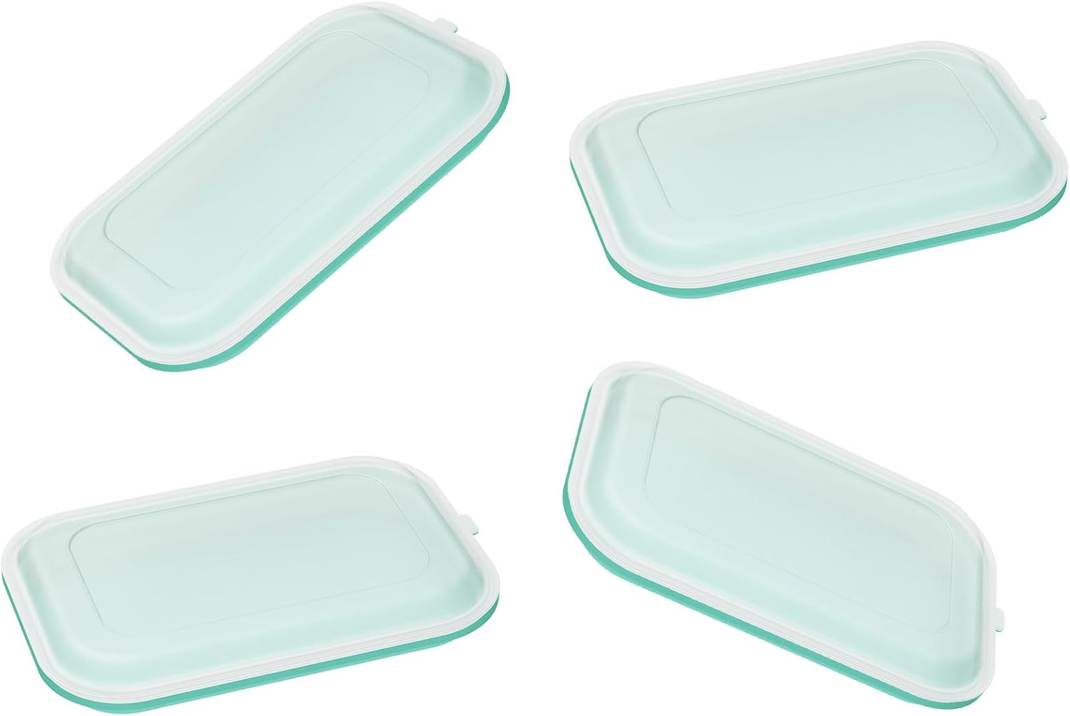 Stackable Refrigerator Storage Container Transparency Leakproof Modulars Systems for Efficient Space Management Silicone Food Storage Container