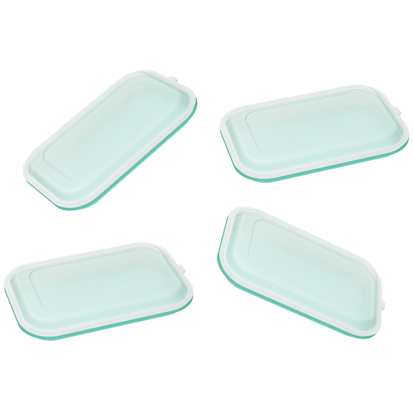 Kangnice Food Grade Storage Container for Refrigerator Organization Transparency Stackable Kitchen Fridge Storage Bin Refrigerator Organiser