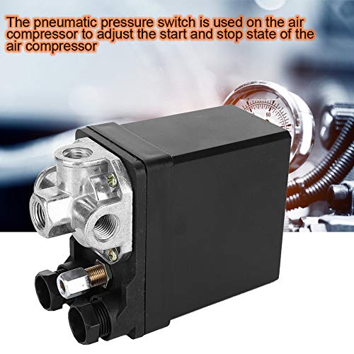 Interrupteur automatique de pression d'air triphasé 380V contre les pannes - 7