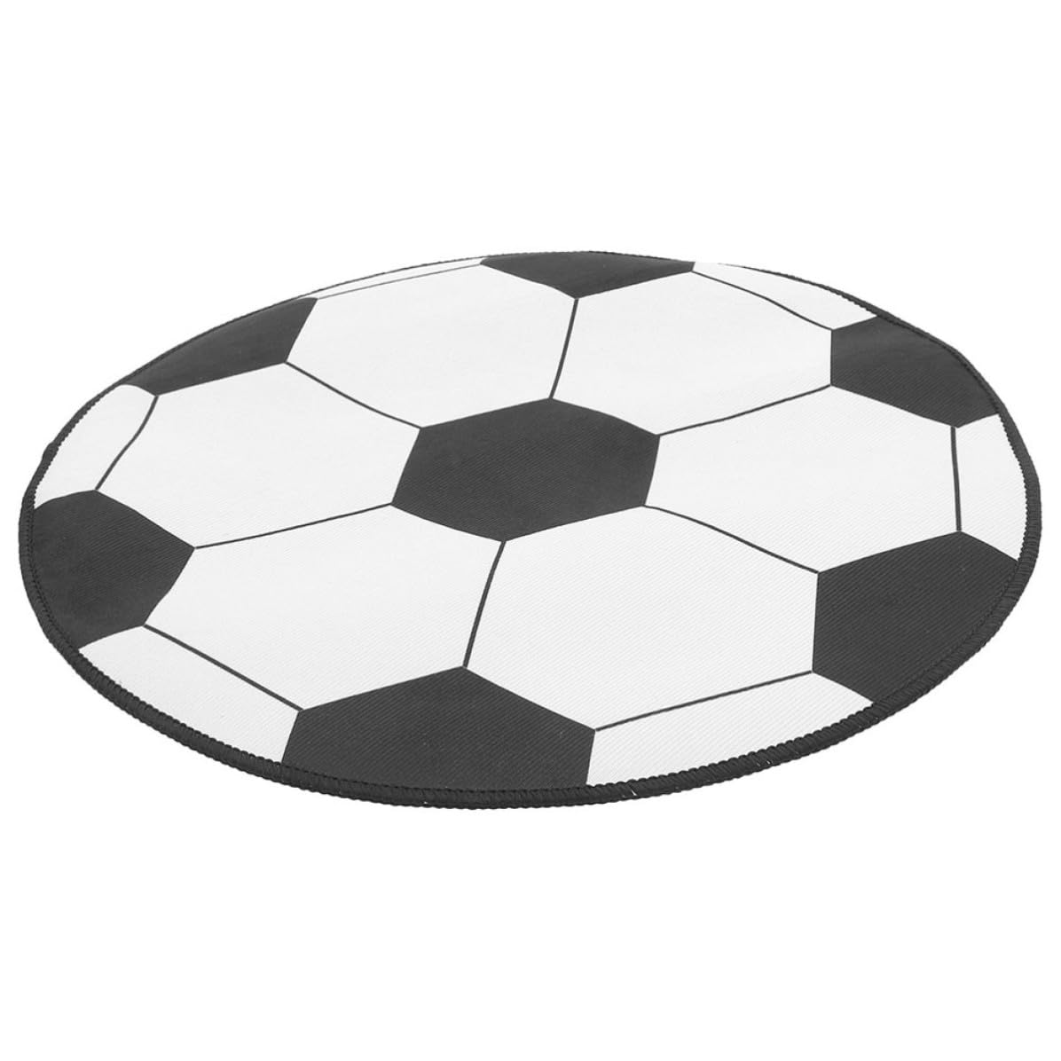 Alfombra de fútbol redonda antideslizante para habitación infantil e infantil e insonorizante