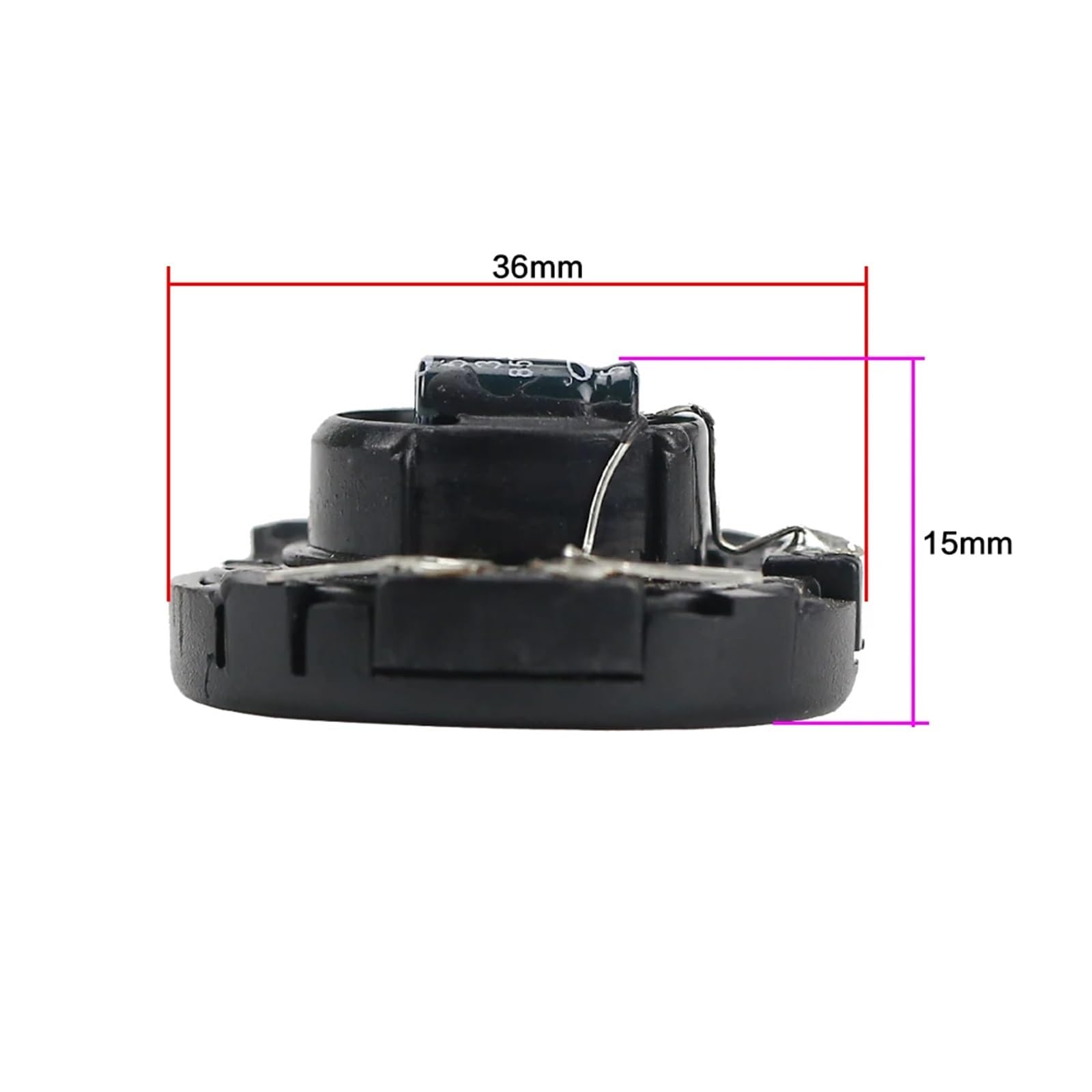 Altavoz de Agudos for automóvil de 8Ohm y 15W, Mini Altavoz de Agudos de neodimio de 1 Pulgada, Bobina de Voz de 14 núcleos, Altavoz de Agudos for automóvil