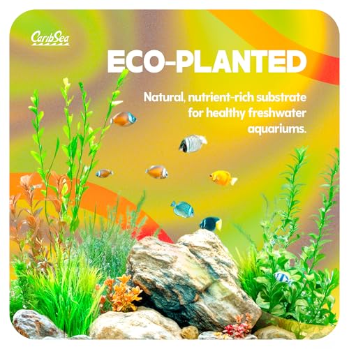 CaribSea Eco-Complete Planted Aquarium Substrate - 20 lbs - Black Nutrient-Rich Soil for Freshwater Planted Tanks - Promotes Healthy Plant Growth & Water Stability - Thumbnail 2