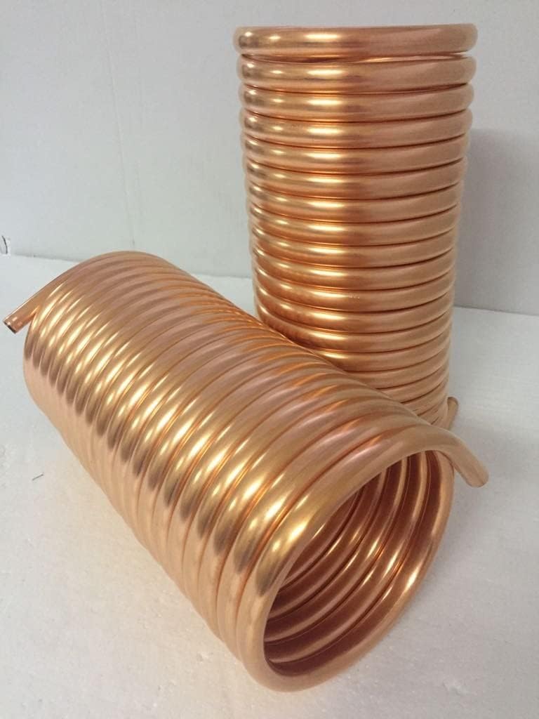 Kupferrohrspirale 12x1mm Weich - 10m Länge, Ø13cm Für Destillation & Kühlung