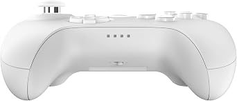 وحدة تحكم بلوتوث 8Bitdo 64 للرسومات ثلاثية الأبعاد التناظرية، وSwitch، وSwitch 2، وWindows، وAndroid (أبيض)