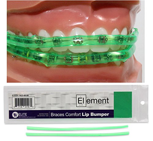 Element Braces Comfort Lip Bumper (Green) - Orthodontic - Dental