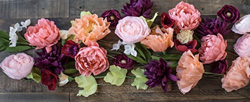 Lia Griffith Rolos de papel crepe extrafinos para dobras, 3 metros quadrados, cores sortidas