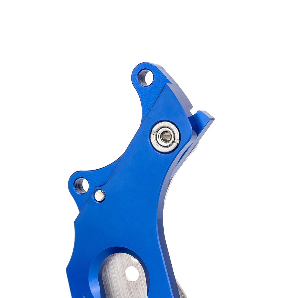 HXYIG Bike Disc Brake Adapter Aluminum Alloy Brake Fixed Seat Adapter Converter Road Bike Brake Accessories, Blue