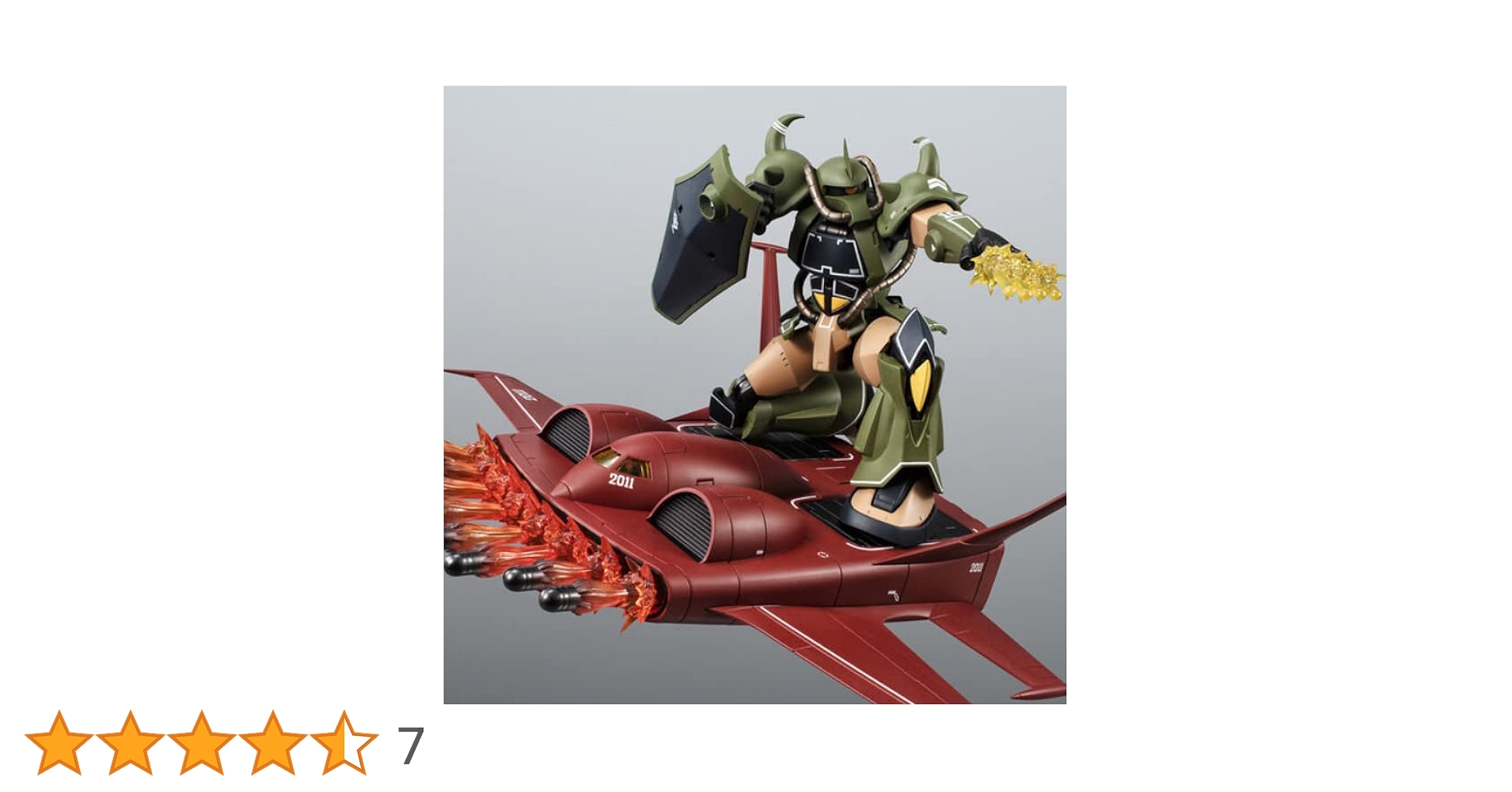 Amazon.co.jp: バンダイ(BANDAI) ROBOT魂 ＜SIDE MS＞ MS-07B グフ＆ド