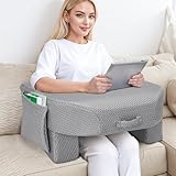​​Coussin de Lecture Velours - Coussin Ergonomique Réglable pour...