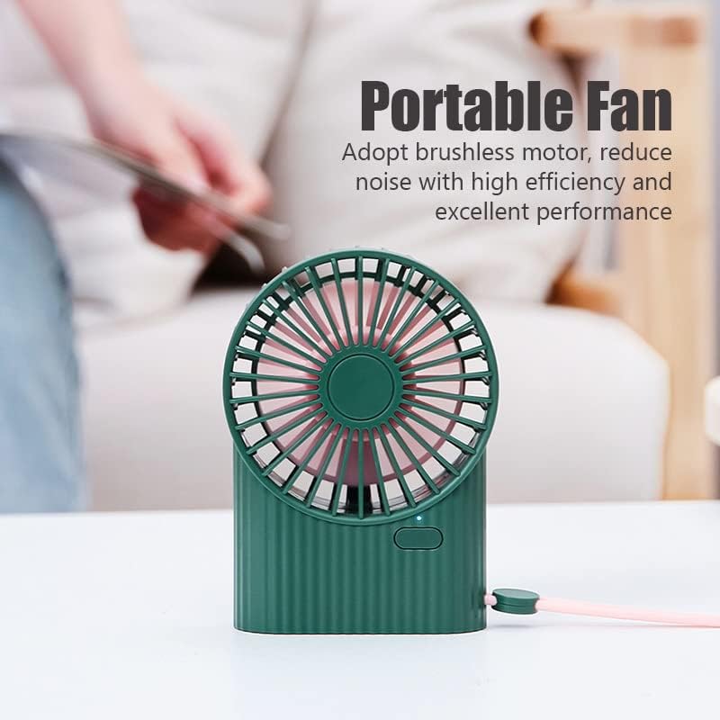 Mini Desktop Electric Fan Portable Small Cooling Rechargeable Air Cooler Home Outdoor image 2
