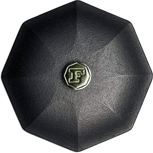 FINEX 12″ Cast Iron Skillet Lid with Brass Handle, Modern Heirloom, Handcrafted in the USA, Pre-seasoned with Organic Flaxseed Oil FINEX 12″ Cast Iron Skillet Lid with Brass Handle, Modern Heirloom, Handcrafted in the USA, Pre-seasoned with Organic Flaxseed Oil