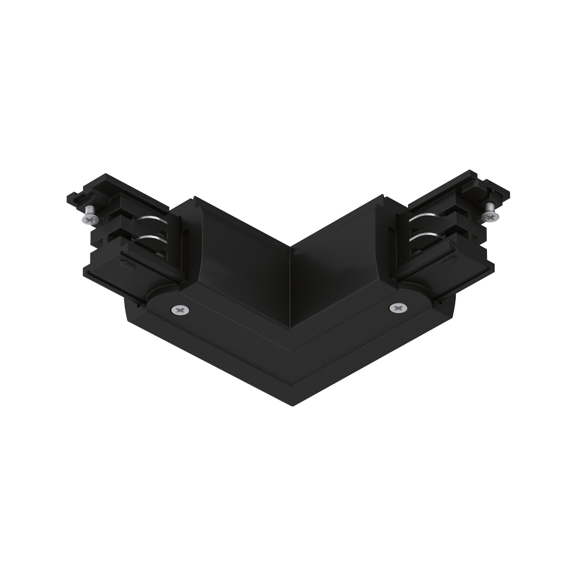 Paulmann 91374 Schienensystem ProRail3 Verbinder L-Stück Außen 101x101mm max. 3.680W Schwarz Schienensysteme Deckenschiene Metall, Kunststoff