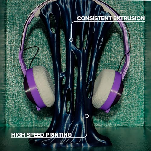 Image of Polymaker PETG Dark Blue 3D Printer Filament 1.75mm 1kg, High Speed PETG up to 300mm /s, High Strength New Formula, Excellent Layer Adhesion, Warp Free, Compatible with Most 3D Printers