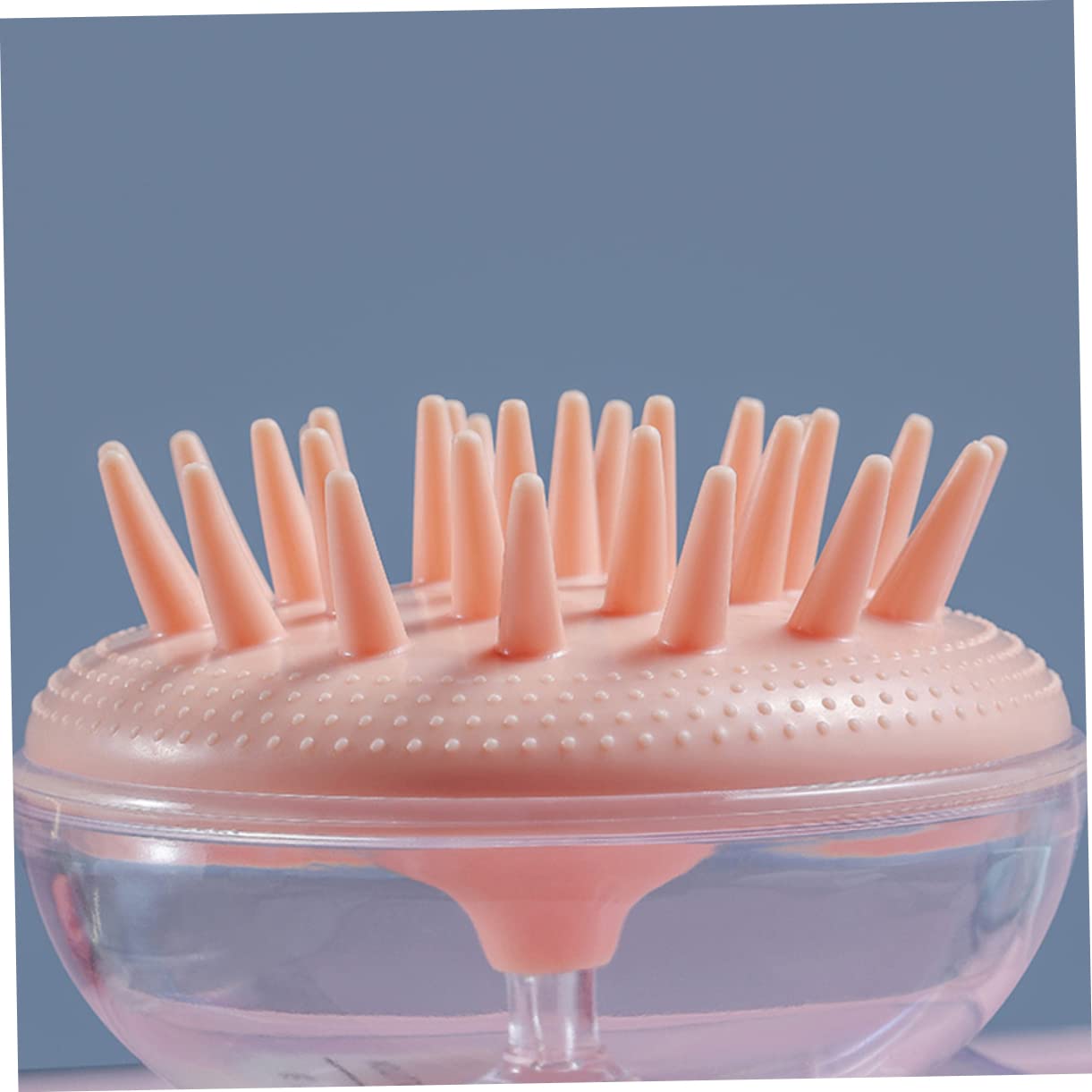 KOMBIUDA Silicone Hair Comb Set Pcs Scalp Brush Massager Shampoo Scrubber Shower Massager Hair Brush Cleaner Long Lasting Comfortable Use Random