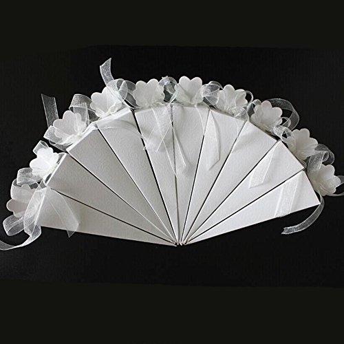 Tomkity 50 Pezzi Coni Portariso Riso Petali Festa