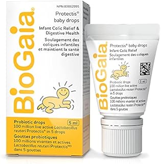 BioGaia Probiotic Baby Drops - 5mL - NEW DROPPER - for newborns, babies