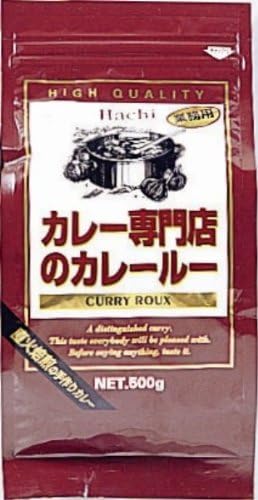 Amazon ハチ食品 カレー専門店のカレールー チャック付き 500g ハチ食品 カレールー 通販