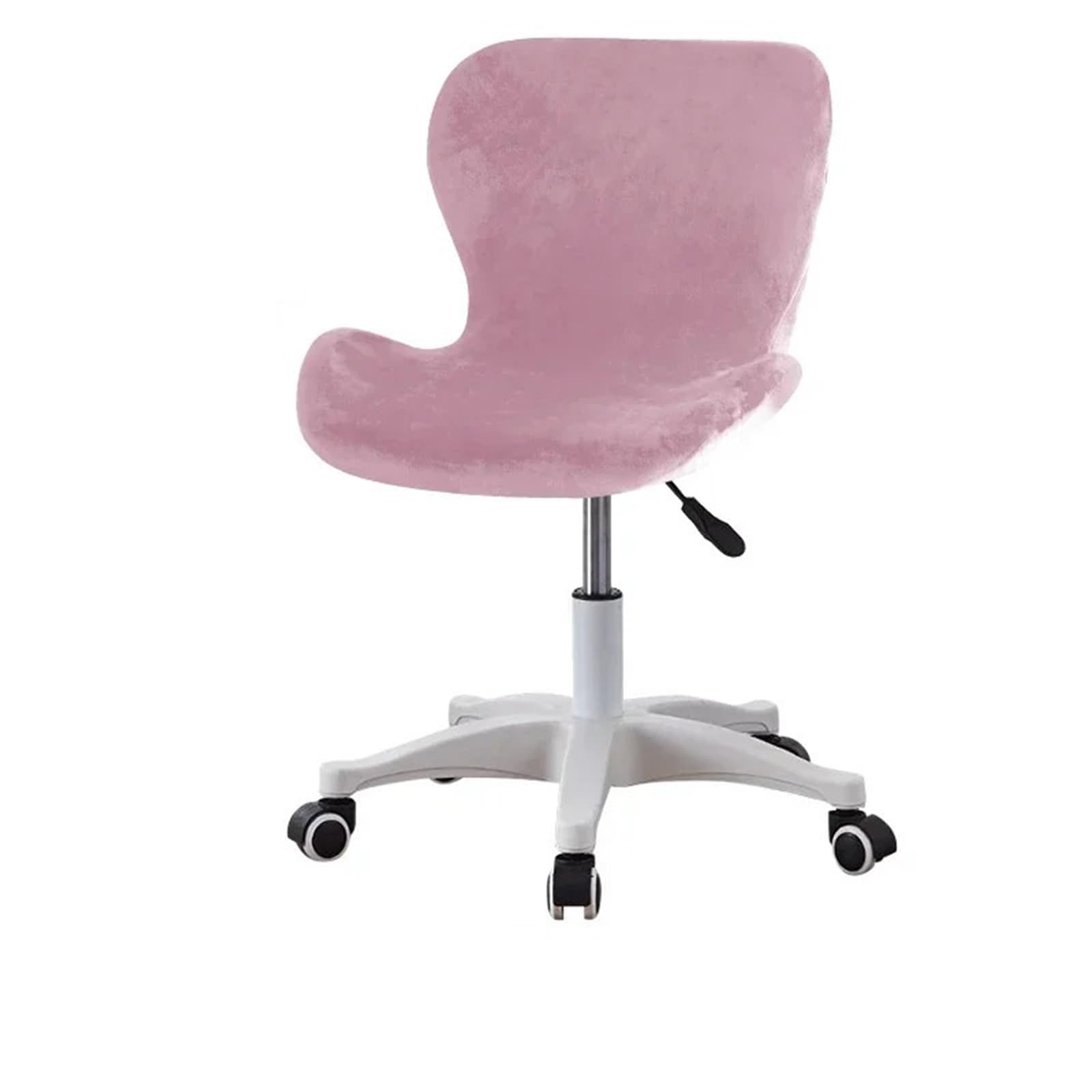 FVDZRFIE Chair Covers Velvet Chair Cover Elastic Curved Dining Seat Cover(Color 2,1pcs)