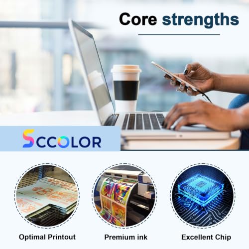 Image of PFI-120 Ink Cartridge PFI-120 PFI120 Tank Bundle PFI-120MBK PFI-120BK | PFI-120C PFI-120M PFI-120Y Ink Replacement for Canon PFI-120 Ink use imagePROGRAF TM-200 TM-205 TM-300 TM-305 Ink Tank Set