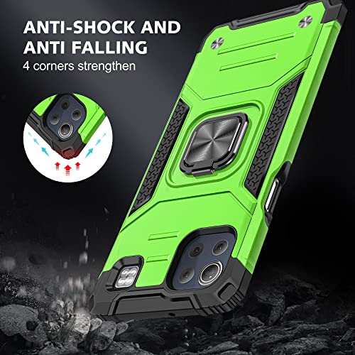 Case Cover Bundles Compatible With Lg K92 5G Holder Phone Case Pc And Tpu Phone Case Case Strong Shock Proof Protective Case Two Layer Protective Phone Case Back Cover Phone Case ( Color : Green ) #TOP6
