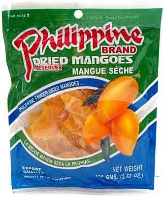Philippine Dry Mango Slices - 100g