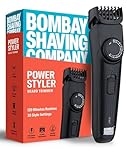 Bombay Shaving Company Beard Trimmer For Men, 2X Fast Charging, USB Type C, 2 Yr Warranty, 120Min runtime, Hair Trimmer, Shaving Machine, Cordless Beard, 38 length Settings(Black)