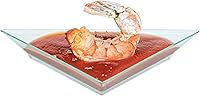 Vista 9 de Restaurantware Mini platos de aperitivo de 4 x 2 pulgadas, 100 platos triangulares desechables – Sirve muestras de aperitivos o aperitivos