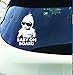 Baby in Car Sticker Decals Safety Signs Baby on Board for Cars 7''X6.5'' Waterproof Shiny Reflective Material (White) Last for 6 Yr (Buy 1 Get 1)