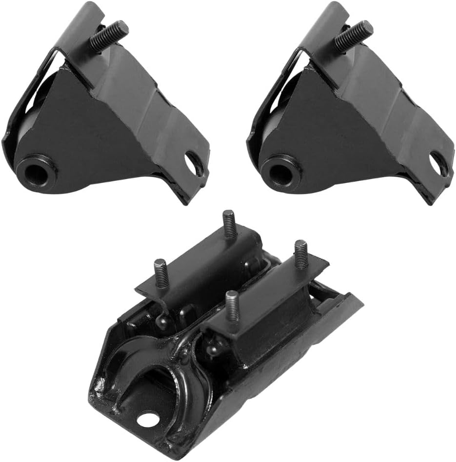 Engine Motor & Trans Mount 3PCS Set for 2000-2001 Jeep Cherokee 4.0L Replacement for 2572 A2572 3188 A5346