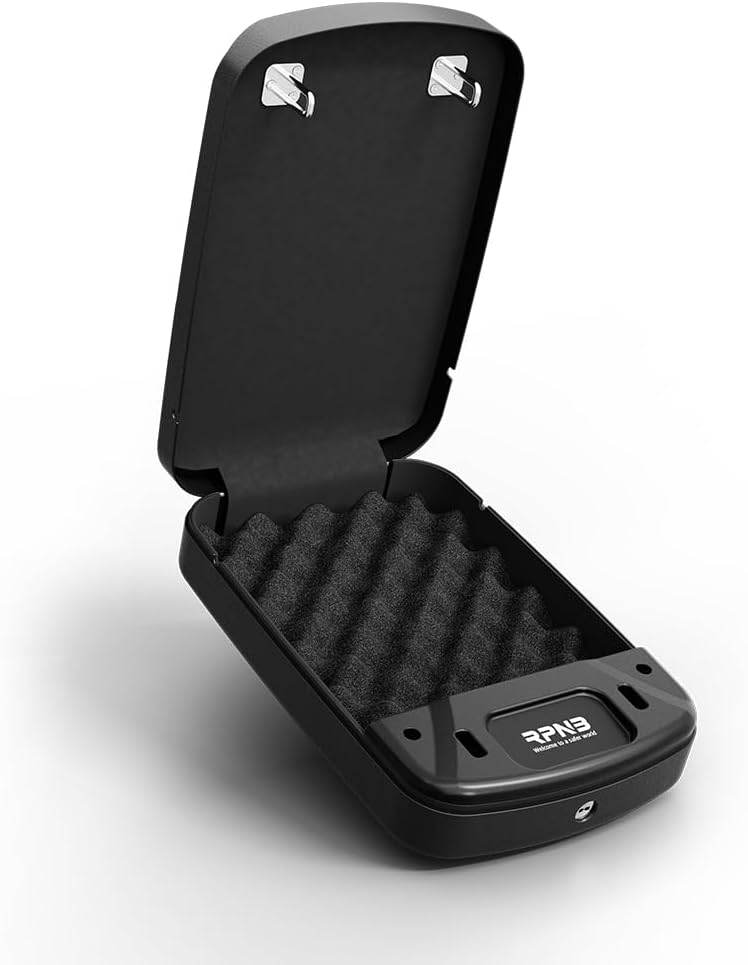 RPNB Black Version Quick Access Smart Biometric Fingerprint Pistol Safe