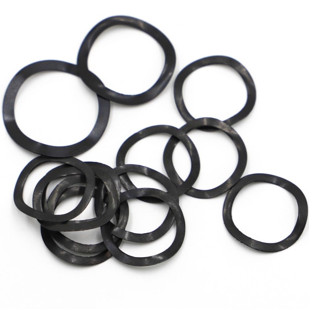 10/50 pz DIN137B M3 M4 M5 M6 M8 M10 M12 M14 M16 M19 M21 M24 M27 M30 M34 M38- M50 Acciaio Nero 65MN Onda Rondelle Rondella Elastica(Size:10pcs M34x41)
